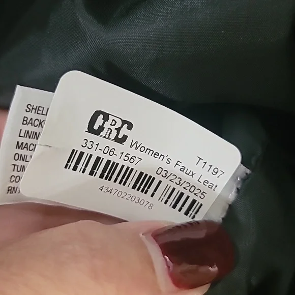 Wild Fable Black Faux Leather Moto Jacket - Picture 11 of 13